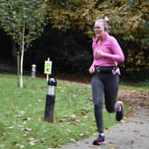 Bridlington Road Runners' Louise Taylor in action at the Sewerby parkrun on Saturday morning. PHOTOS BY TCF PHOTOGRAPHY