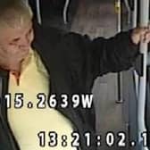 Police are appealing to the public to contact them if they recognise this man.