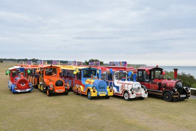 The Land Trains are novelty trains operating along Bridlington's promenade. Visitors can take in the magnificent views of the bay and harbour as they are transported to their destination. One Tripadvisor review said "It’s easier and more picturesque than the bus and cheaper than a taxi. The trains are frequent. There is space in the back for a wheelchair or a pram. Suitable for all ages.Would highly recommend."