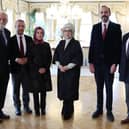 Whitby's James Fearnley (far left) at a summit hosted by the Turkish Government.