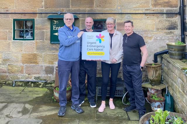 Staff from the Estbek House in Sandsend are holding a tapas evening to raise funds for the Scarborough Hospital Urgent and Emergency Care Appeal.