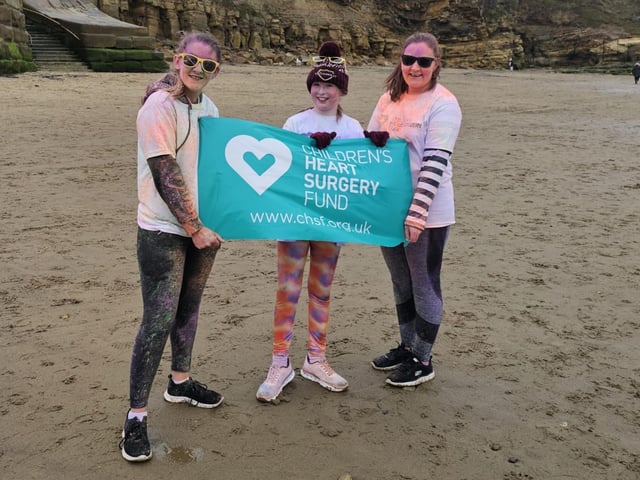 Raising money for the Children's Heart Surgery Fund