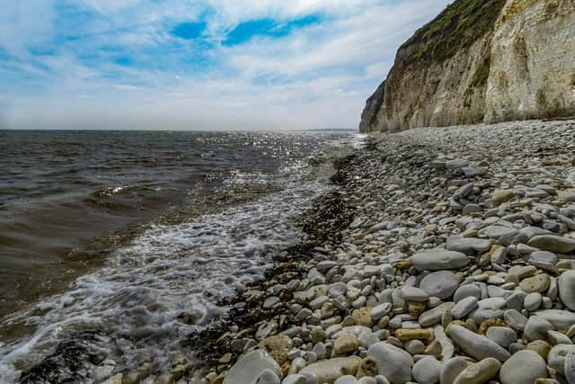 The beach of Danes Dykes near Flamborough. (Pic credit: James Hardisty)