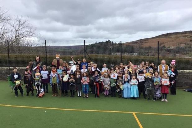 Castleton School youngsters enjoying their day.
