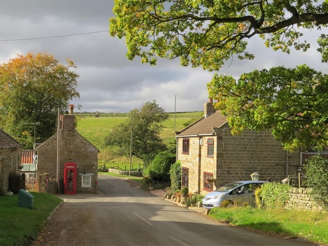 Pretty village of Harwood Dale.