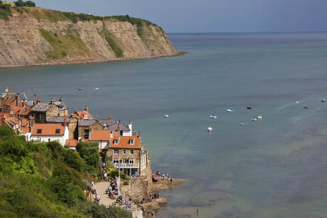 Robin Hood's Bay, from the Cleveland Way.