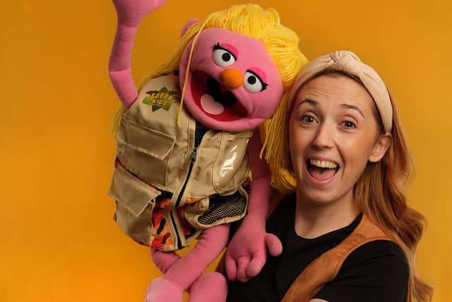 Ventriloquist Steph and puppet friend Layla will be at Scarborough Fringe this weekend (credit:  Kaleid.me)