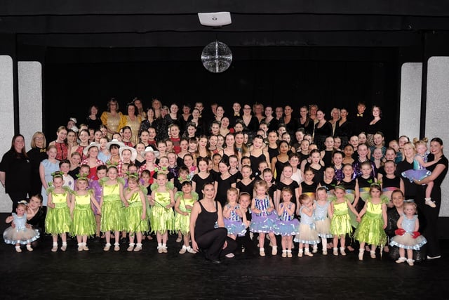 Benson Stage Academy is celebrating its 80th annual show. Pictured are the cast
