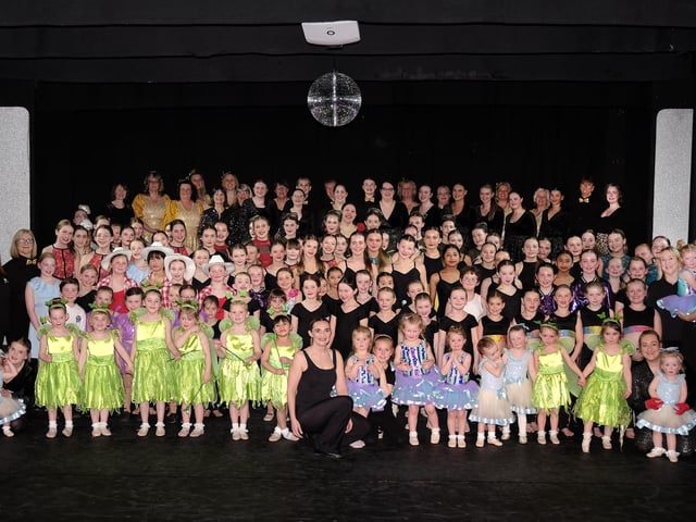 Benson Stage Academy is celebrating its 80th annual show. Pictured are the cast