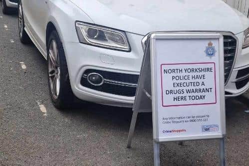 Drugs warrants were served in Scarborough and Norton