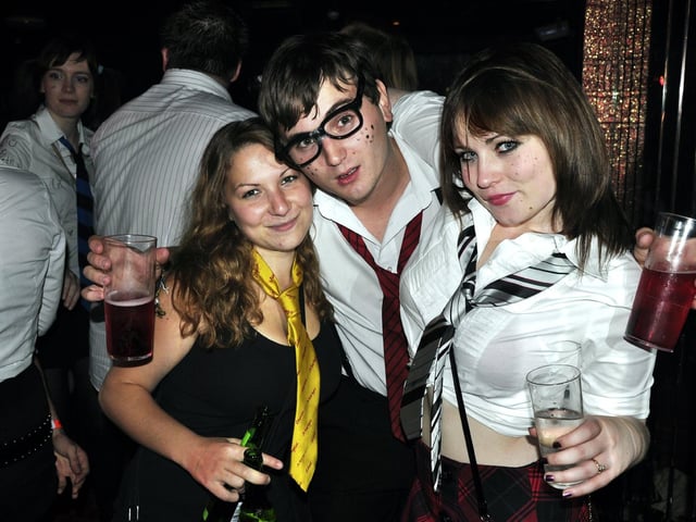 Jade, Matthew and Natalie having a mega time.