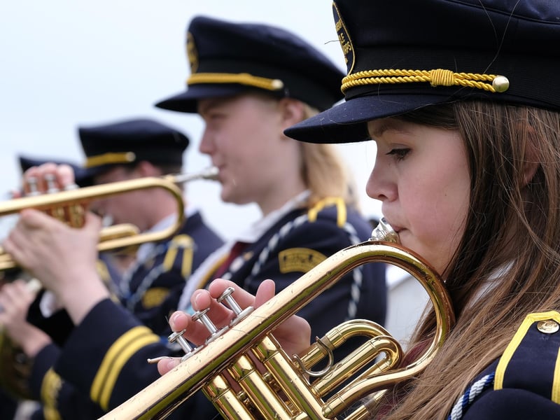 Østre Bærum Skolekorps in concert