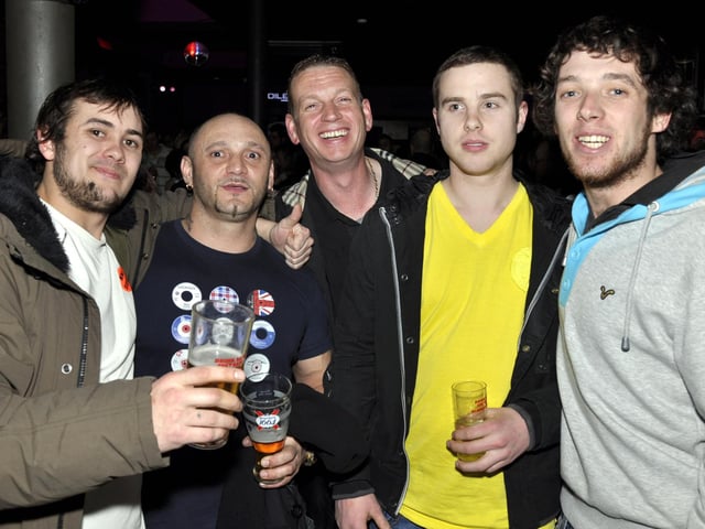 Tommy, Jono, Oli, Roger and Johnnie.
