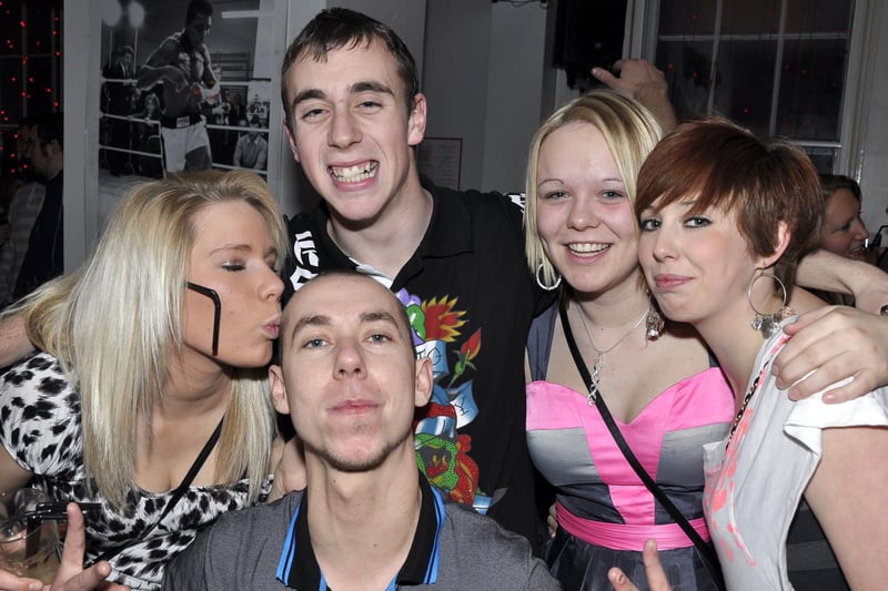 Rachel, Cameron, Lee, Jess and Tasha.