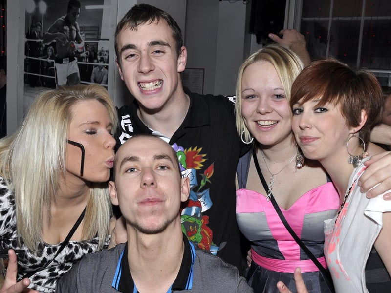 Rachel, Cameron, Lee, Jess and Tasha.