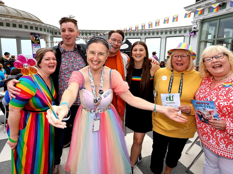 A brilliantly bright and colourful day was enjoyed by all