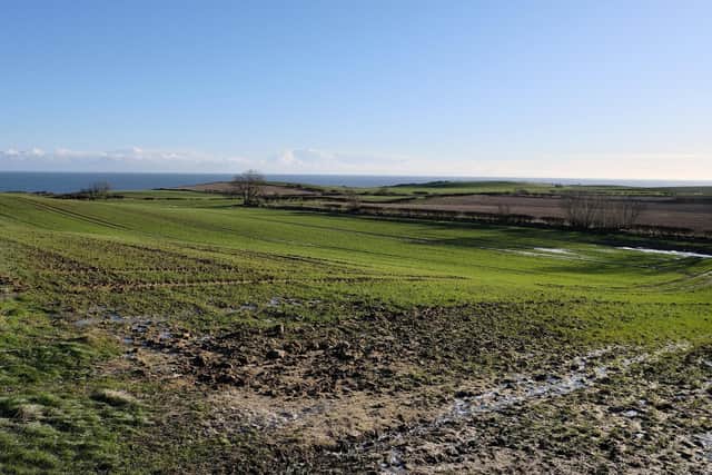 Fracking site near Burniston Coastal Road. photo: Richard Ponter