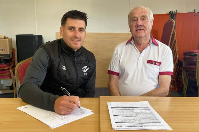 New signing Michael Coulson is excited by a fresh challenge at Bridlington Town