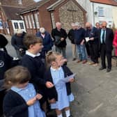 The annual commemoration and wreath laying took place on Wednesday, May 7.