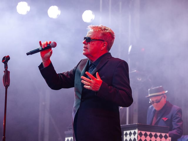 Pop's nutty boys gave a fantastic show