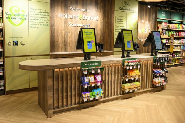 Shoppers in the new store can get 20 per cent off by quoting 'Scarborough20' at the till point until April 29. Photo: Simon Vine Photography.