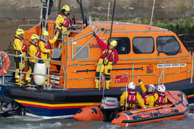 The lifeboat station tours also include checking out the crew’s boats which are regularly called out to incidents along the coast.