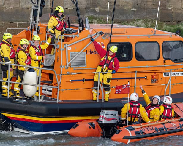 The lifeboat station tours also include checking out the crew’s boats which are regularly called out to incidents along the coast.