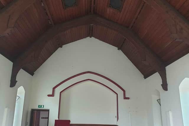 Interior of Methodist Church, Station Road, Snainton, Scarborough. Image courtesy of applicant.