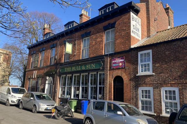 The Bull and Sun is a pub situated on Baylegate, Bridlington. It is a family run pub and restaurant that serves traditional pub food and has a suntrap beer garden.