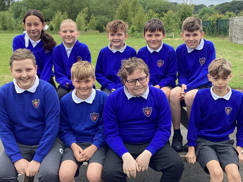 Ruswarp School leavers.