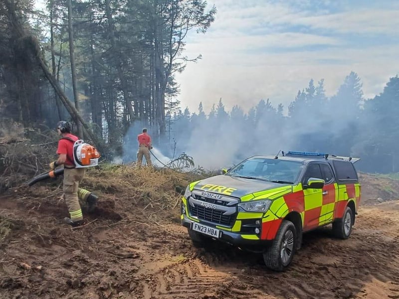 London Fire Brigade came to help put out the blaze.