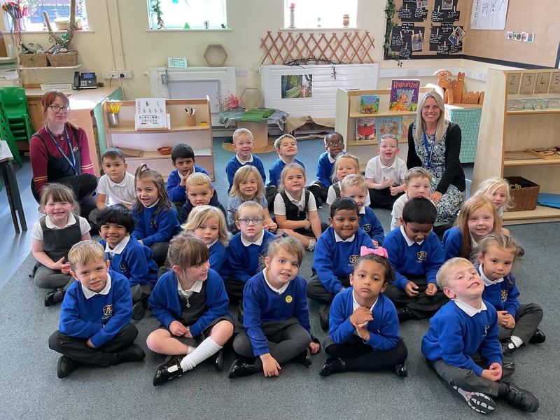 New starters in Gladstone Road green class.