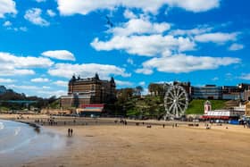 A few visitors to Scarborough enjoying the bright sunny Spring Day. (Pic credit: James Hardisty)