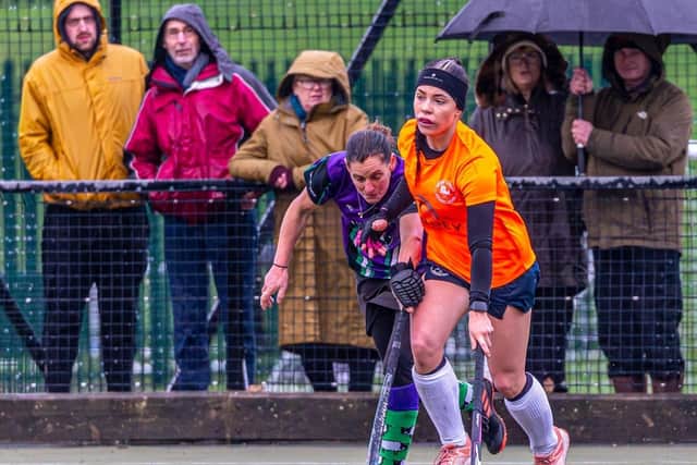 Whitby Ladies and Danby battled it out in a goalless derby on Saturday. Photo by Brian Murfield