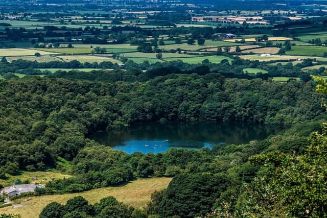 Gormire Lake, one of only four natural lakes in Yorkshire and the legend has it that Gormire is bottomless. (Pic credit: James Hardisty)