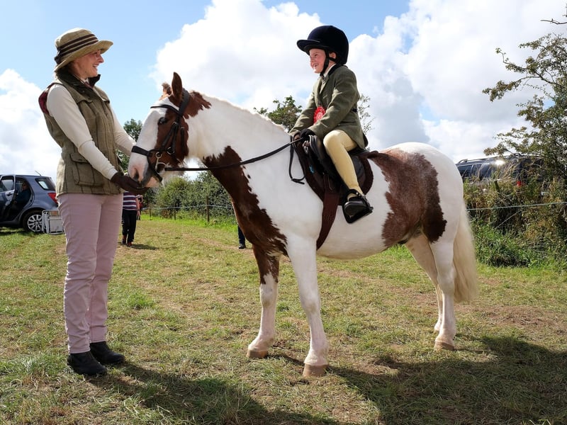 Kathryn Rollinson and Pippa.
picture: Richard Ponter