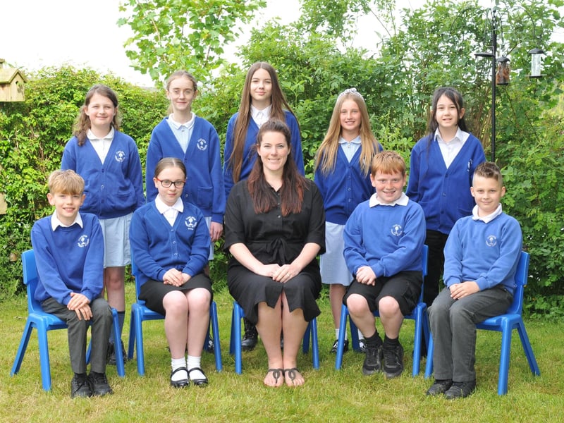 Castleton School leavers.