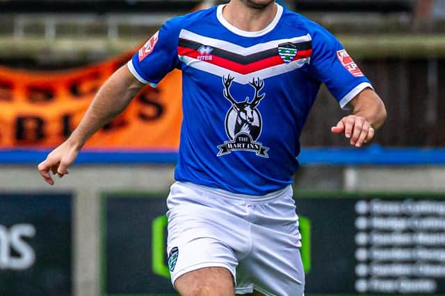 Adam Gell netted in Whitby's 2-1 win in the FA Cup.