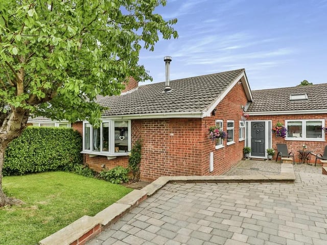 Extended three double-bedroom semi-detached bungalow, currently listed for sale with Reeds Rains for £275,000