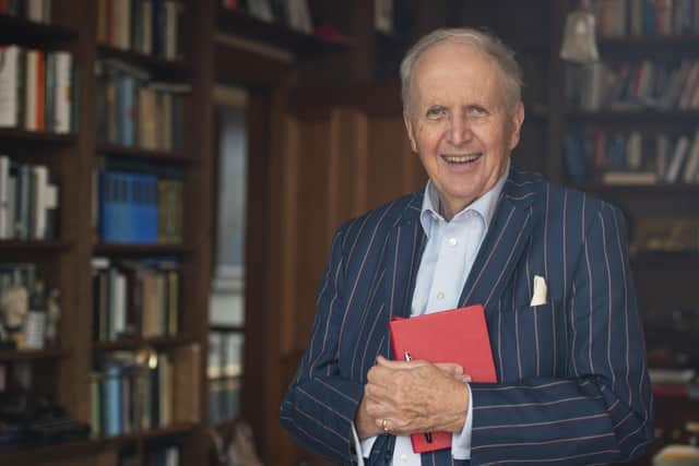 Writer Alexander McCall Smith at home in Edinburgh (credit: Kirsty Anderson)