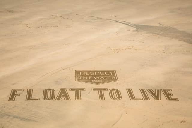 Float To Live - Sand Art