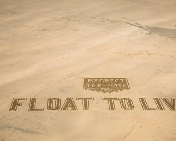 Float To Live - Sand Art
