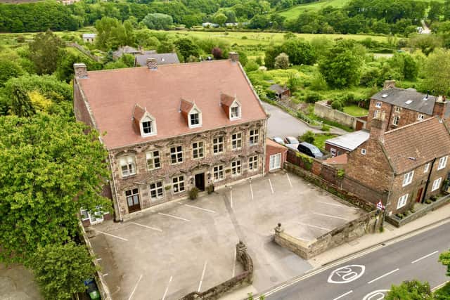 Ruswarp Hall.