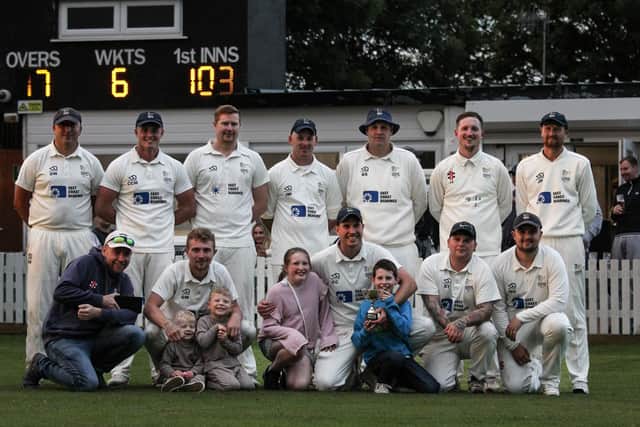 Sherburn CC battle hard to seal Cayley Cup Division One final triumph against Ebberston CC 2nds PHOTOS BY ZACH FORSTER