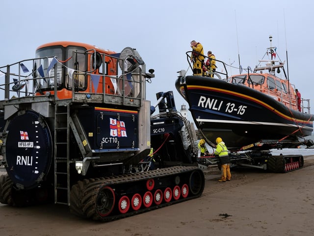 Bringing in the lifeboat