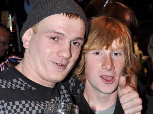 Paul and Jonathan celebrate their weekend