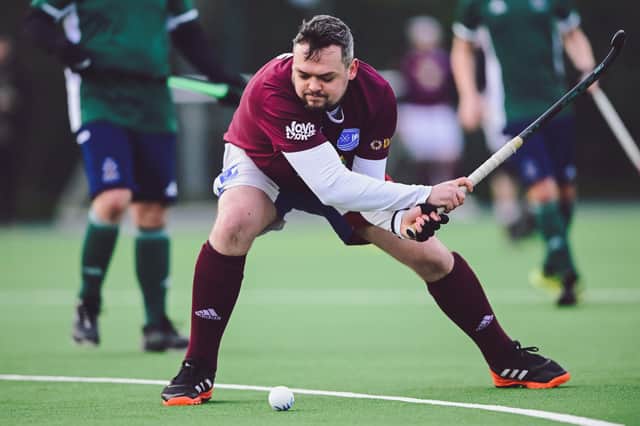SHC M2 (7-0) Brigg M4 (H)Images by Will Palmer / www.will-palmer.co.uk  : Scarborough Hockey Club Men's 2s won 7-0 at home to Brigg 4s. Photo: Will Palmer / www.will-palmer.co.uk