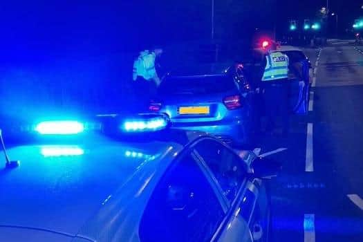 The man was stopped by police twice in the same day
