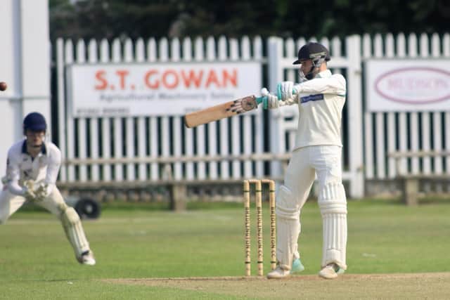 Josh Mainprize struck 56 in Brid 2nds' loss to Brompton. Photo by TCF Photography