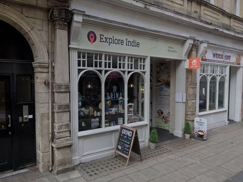 In second place is Grind Coffee Shop, which is situated within the Explore Indie shop on St Nicholas Street. It received 7 votes.